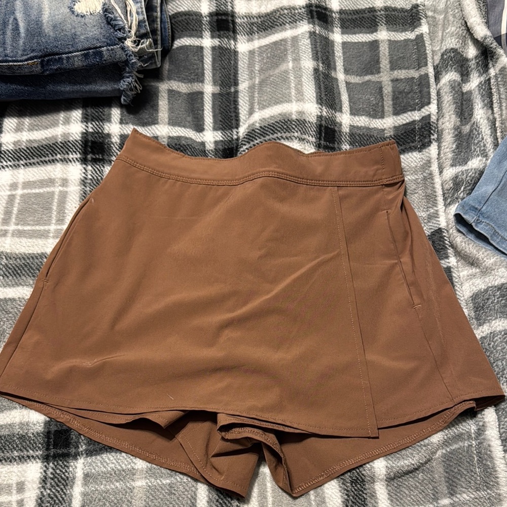 Light Brown Women's Skort